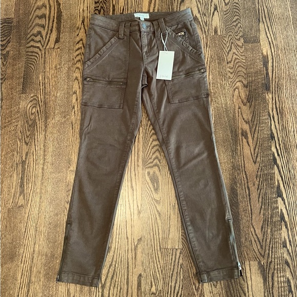 NWT! JOIE Park Skinny size 26 in fatigue brown color. - Picture 6 of 14